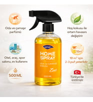 Uzman Home Spray Zeus Oda Spreyi - Çamaşır Kokusu 500 ml – Ev, Ofis, Araç
