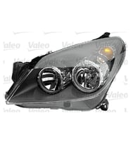 Opel Astra H 2004-2010 Ön Far Sıyah Sol  (Oem No:  93178635)