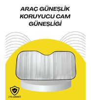 Katlanabilir Reflektörlü Oto Güneşliği – Yaz Sıcaklarına Karşı Yüksek Koruma