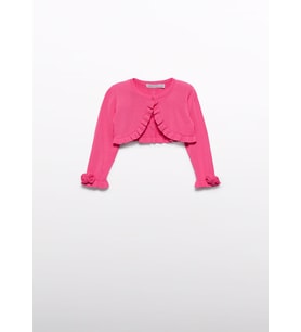Mayoral Abel Lula Kız Bebek Olive Bolero Mercan