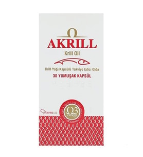 Akrill Krill Oil 30 Kapsül