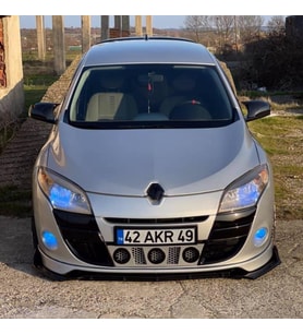 Renault Megane 3 Batman Yarasa Ayna Kapağı Piano Black Abs Plastik