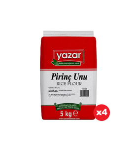 Yazar Sade Pirinç Unu 5 Kg x 4 Paket