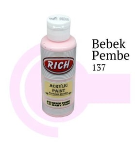 Rich Master Akrilik Boya 120 cc. 137 Bebek Pembe 