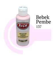 Rich Master Akrilik Boya 120 cc. 137 Bebek Pembe 