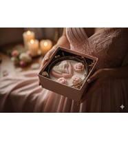 Mumelia Candles Aşkın El İzleri - Doğal Soya Mum Hediye Kutusu