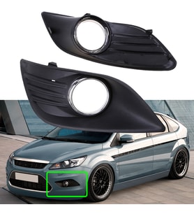 Ford Focus Sis Far Çerçevesi Sisli Tip Sağ-Sol Takım Krom 2008-2012