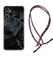 Samsung A23 A31 A32 A50 A51 A52 A53 A70 Kılıf Boyun Asklı Rasta Silikon Foid Green 1643