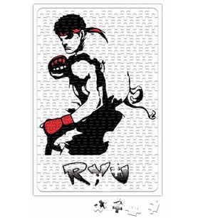 Ryu Street Fighter Puzzle 240 Parça Yapboz