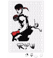 Ryu Street Fighter Puzzle 240 Parça Yapboz