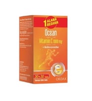 Ocean Vitamin C 1000 mg 30 Tablet - 1 Alana 1 Bedava