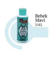 Rich Multi Surface 2182 Bebek Mavi Akrilik Boya 120 cc