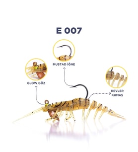 CARETTA SAKURA SHRIMP 6,5G 76Mm E 007