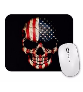 Skull Usa Mouse Pad