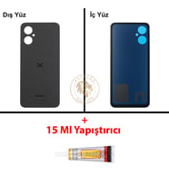 Omix Yapıştırıcı Omix X3 Siyah Yapıştırıcı B-7000 Yapıştırıcı Arka Kapak Arka Cam Batarya Kapağı Lazer Kesim Kapak Pil Kapağı Back Cover