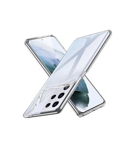 Samsung Galaxy S21 Ultra Kılıf Lüx Şeffaf Silikon