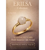 Sertifikalı Panik Yatıştırıcı Enerji Yüzüğü – Kristal Kuvars Ayarlamalı Yengeç Balık Başak Burcu (Çok Renkli)
