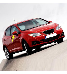 Seat İbiza 2009-2012 Sağ Dış Dikiz Aynası Kapağı 6J0857538B