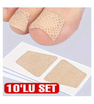 Kolay Uygulanabilir Ayak Tırnağı Onarım Yaması (10lu Set)