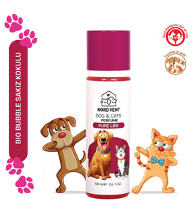 Big Bubble Sakız Kokulu Kedi ve Köpek Parfümü 100 Ml