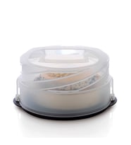 TUPPERWARE Ayarlanabilir Kek, Pasta Taşıma ve Saklama Kabı