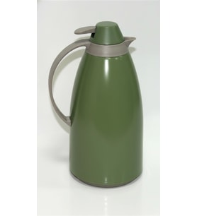 Cam İç Hazneli Vakumlu Termos 1.0 Litre - Sıcak ve Soğuk Tutucu yeşil