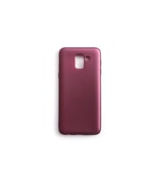 Samsung Galaxy J6 Premium Silikon Kılıf Mor