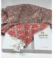 Bosphorus Çift Taraflı İpek Twill Eşarp 89147112