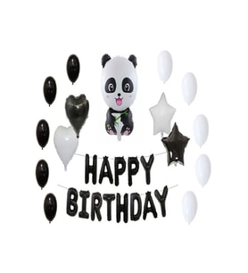 PANDA KONSEPTLİ BALON SET
