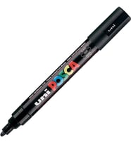 UNİ POSCA SU BAZLI POSTER MARKER 1.8-2.5 SİYAH PC-5M