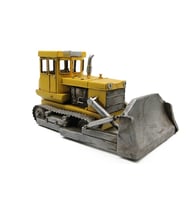 Dekoratif Metal Buldozer Araba Süsler Ev Oturma Odas TV kabine Masaüstü Ofis Dekorasyon