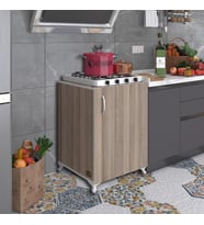Kenzlife ocak dolabı ahunaz crd 85*60*56 hazır mutfak klasik set üstü ocak için arkalıksız (Karışık)