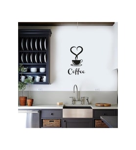 Coffee Fincan Mutfak Duvar Sticker