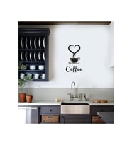 Coffee Fincan Mutfak Duvar Sticker