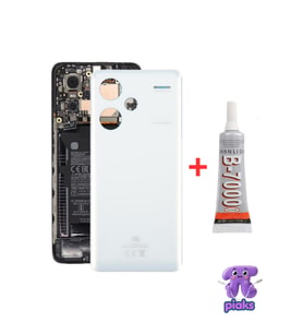 Redmi Note 13 Pro+ Plus Arka Kapak Pil Batarya Kapağı 23090RA98G Uyumlu + B700