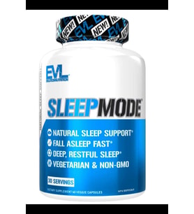 EVLUTION NUTRITION SleepMode , 60 Capsul 200mg L-Theanine, 150mg Valerian Root.USA MENŞEİ.3735 (Renksiz)