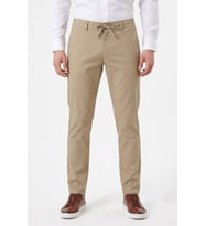 Erkek Bej Renk Regular Kalıp Jogger Pantolon BGL-ST05631