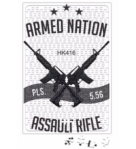 Assault Rifle Puzzle 240 Parça Yapboz