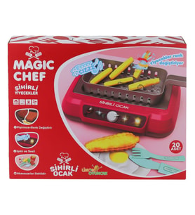 2A550 Magic Chef Barbekü Ocak Seti -Limon Oyuncak