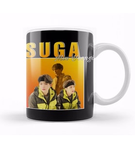 Bts Suga Min Yoongi 90s Kupa Bardak Porselen