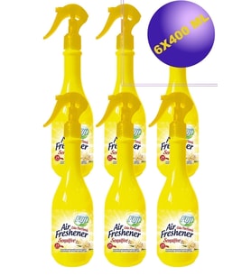 6'lı Neon Air Kalıcı Koku Beyaz Zambak Oda Kokusu 400 Ml