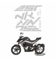 CF MOTO Cf Moto 250 Nk Sticker Seti Beyaz