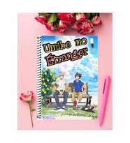 Umibe No Etranger Anime Defter 1 Adet Özel Tasarım A4 Boyutu 21*29 Cm Telli Çizgili defter