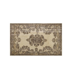 Benzersiz El Yapımı Eskitme Halı 173x275 cm 9105