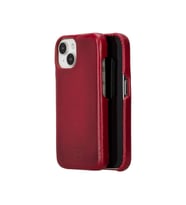 Bouletta Apple iPhone 15 Uyumlu Deri Arka Kapak F360 V4EF (Kırmızı)