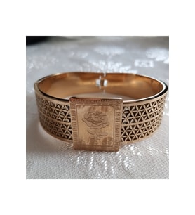 Gold Renk Çelik Bileklik ( Altın ile Aynı Görünüm )