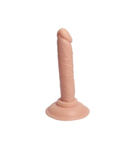 Dildo Blues  Ve Vajinal Yumuşak Doku Kemerli Realistik Penis 14 Cm
