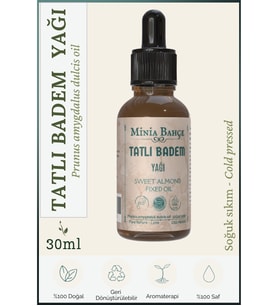 Tatlı Badem Yağı (kalıcı Yağ - 30ml)