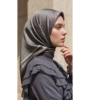 Levidor Kristal Eşarp Kemer Desen Füme