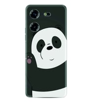 Tecno Pova 5 Kılıf Silikon Desen Özel Seri Hello Panda 1709